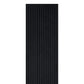 Black Velour Acoustic Panel Curved Slat Sample