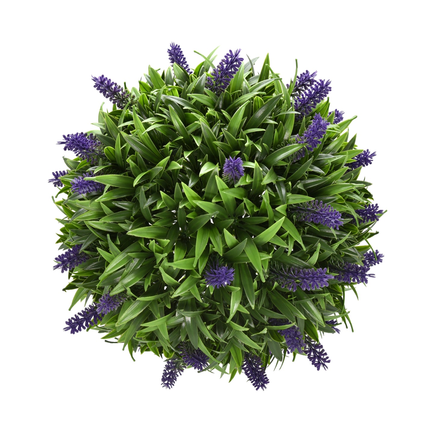 Lavender Artificial Topiary Balls - Tuda Grass