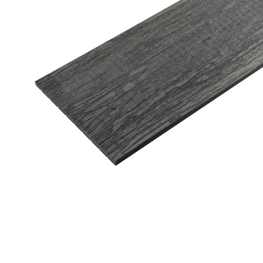 Light Grey Wide Max Woodgrain Fascia Board 3.66m - Tuda Grass