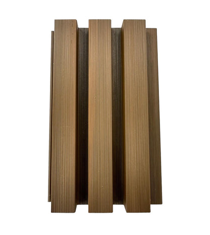 Composite Slatted Cladding Golden Oak - Series 2